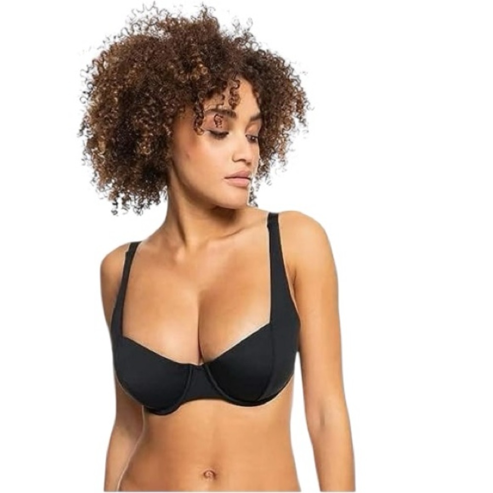 ROXY UW Beach Classics Black Bikini Top